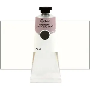 Precio De Fábrica Tinta Cranfield para grabado tradicional Blanco Opaco, 75 ml.