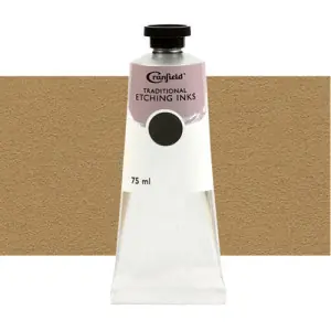 Lujoso Tinta Cranfield para grabado tradicional Oro, 75 ml.