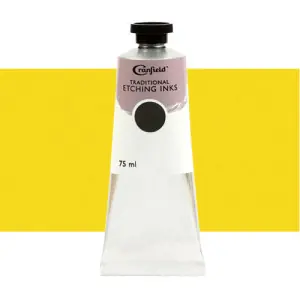 Tinta Cranfield para grabado tradicional Amarillo Proceso (Primario), 75 ml. Favorito De Clientes