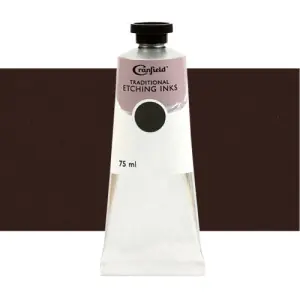 Tinta Cranfield para grabado tradicional Sombra Natural, 75 ml. Compra Ahora