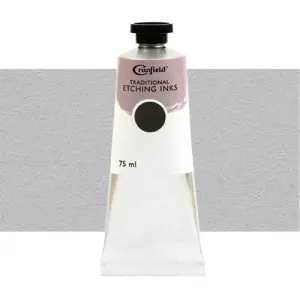 Tinta Cranfield para grabado tradicional Plata, 75 ml. Exclusivo