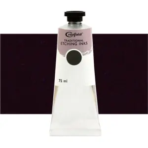 Garantía Incluida Tinta Cranfield para grabado tradicional Violeta De Carbazol, 75 ml.