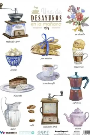 PAPEL ARROZ JAPONÉS SOFT A3 DESAYUNOS Alta Calidad