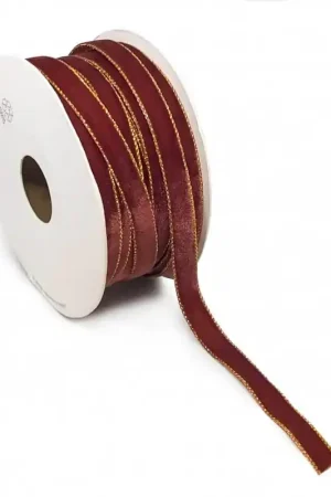 CINTA MANUALIDADES "VELVETY GOLD" 9 MM x 1 M Precio De Oferta