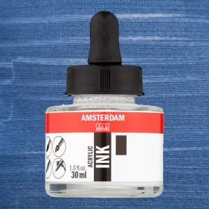 Tinta Acrílica Azul Perla 820 Amsterdam (30 ml.) Novedad