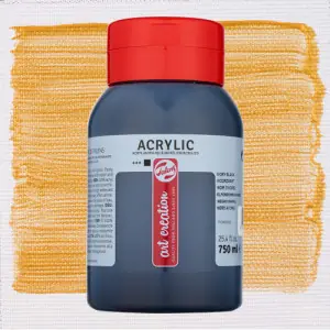 Envío Inmediato Acrílico Art Creation n. 801 Oro (750 ml.)