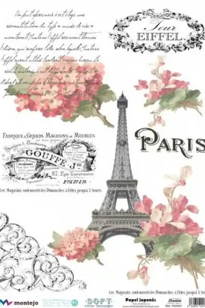 PAPEL ARROZ JAPONÉS SOFT A3 PARÍS Oferta Limitada