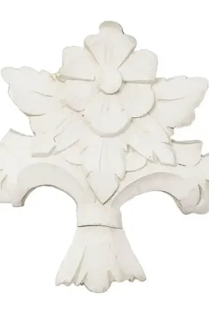 RESINA, APLIQUE CADENCE FLOR 9x10 CM Auténtico