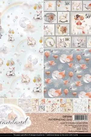 PAPEL SCRAP CIAO BELLA KIT 30x30 DREAMLAND PATTERNS Promoción Exclusiva