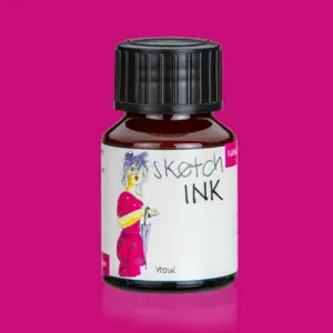 Oferta Flash Sketch Ink Tinta Pigmentada Rohrer and Klingner Vroni (Rojo Magenta) 50 ml