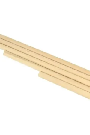 Barato SET 5 PALOS DE MADERA PARA MACRAMÉ