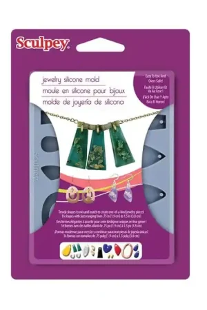 Garantía Incluida MOLDE SILICONA SCULPEY JOYERÍA