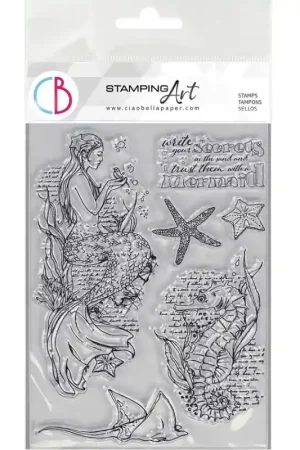 SELLO SILICONA CIAO BELLA MERMAID SET 20x15 CM Económico