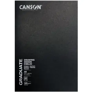 Canson Graduate Dibujo (Bloc grapas), 20h., 140 gr., 10,5x14,8 cm (A6) Oferta Flash