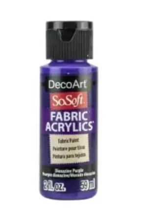 Novedad PINTURA TELA SO-SOFT DSS032 MORADO DIOXACINE 59 ML