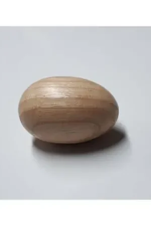 Solo Por Tiempo Limitado HUEVO DE MADERA 7x4 CM