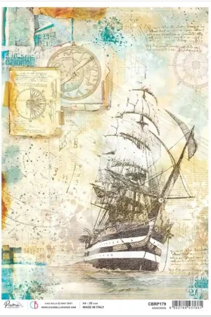 PAPEL ARROZ CIAO BELLA A4 NAVIGATION Premium