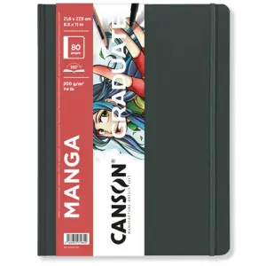 Edición Limitada Bloc Canson Graduate Manga, 80h., 200 gr., 21,6x27,9 cm