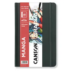 Bloc Canson Graduate Manga, 80h., 200 gr., 14x21,6 cm Barato
