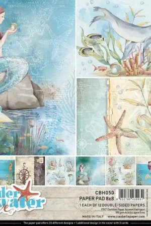 Precio Económico PAPEL SCRAP CIAO BELLA BLOC 20x20 UNDERWATER LOVE