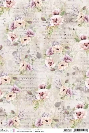PAPEL ARROZ CIAO BELLA A4 FLOWER DANCE Precio De Oferta