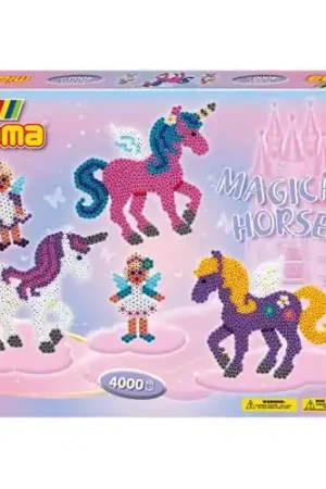 Profesional CAJA REGALO HAMA MIDI UNICORNIOS MÁGICOS