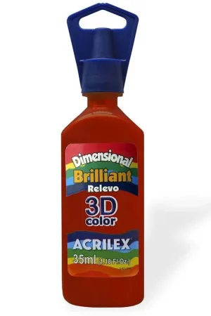 Descuento DIMENSIONAL ACRILEX BRILLANTE Nº507 ROJO FUEGO 35 ML