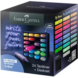 Set 24 subrayadores Textliner Faber-Castell Original