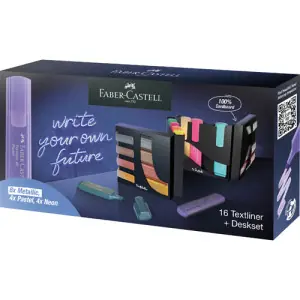 Oferta De Temporada Set 16 subrayadores Textliner Faber-Castell