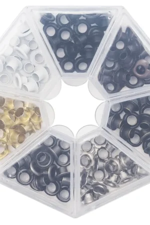 EYELETS WeR METALLIC 140 UDS. CON ALMACENAJE Entrega Rápida