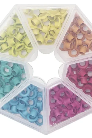 Económico EYELETS WeR BRIGHT 140 UDS. CON ALMACENAJE