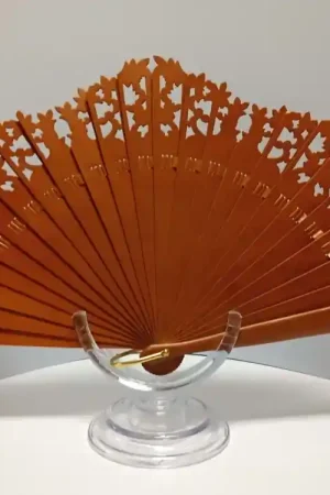 ABANICO BARAJA MADERA 23 CM Últimas Unidades