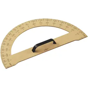 Semicírculo para pizarra de plástico 34 cm, Faibo Venta Final