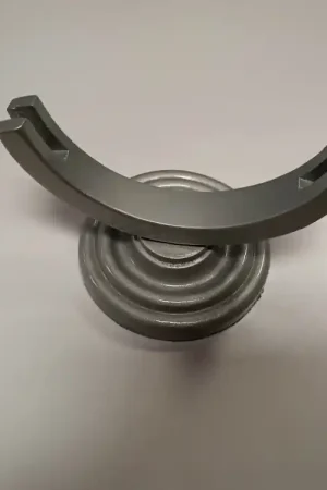 SOPORTE PARA ABANICOS MADERA PLATEADA A Buen Precio