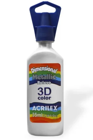 DIMENSIONAL ACRILEX METALLIC Nº562 BLANCO METAL 35 ML Oferta Limitada