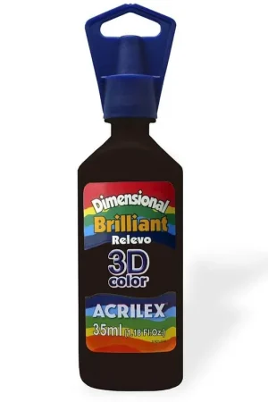 DIMENSIONAL ACRILEX BRILLANTE Nº520 NEGRO 35 ML Ordenar Ahora Mismo