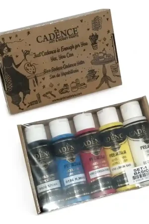 Edición Limitada ACRÍLICO CADENCE PREMIUM, SET 5 BÁSICOS