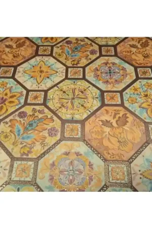 PAPEL DECORATIVO KARTOS ORO ART NOUVEAU 100x70 CM Precio De Oferta