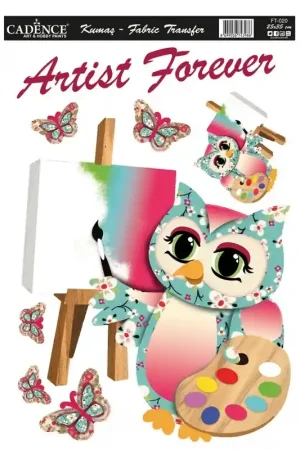 TRANSFER TELA CADENCE 25x35 BÚHO ARTISTA Comprar En Línea