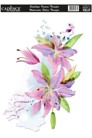 TRANSFER TELA CADENCE 25x35 WATERCOLOR Liquidación