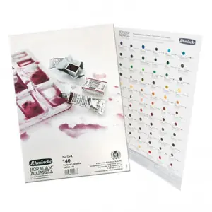 Rebajas Carta de colores Dot Card Schmincke Horadam, 140 colores acuarela