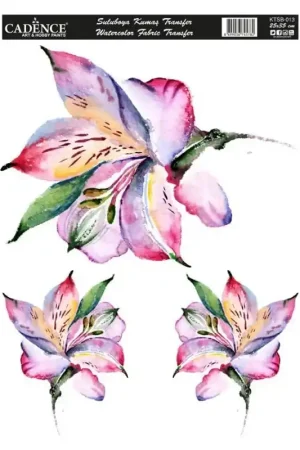 TRANSFER TELA CADENCE 25x35 WATERCOLOR Envío Inmediato