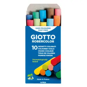 10 tizas de colores Robercolor Giotto Entrega Rápida