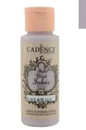 Ocasión Especial PINTURA TELA CADENCE STYLE MATT F613 LILA PÚRPURA 59 ML