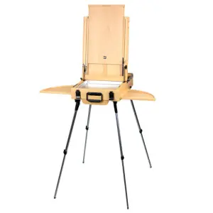 Precio Reducido Caballete de campo Maletín Deluxe Phoenix Natural