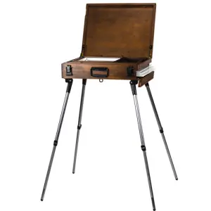 Caballete de campo Maletín Deluxe Phoenix Nuez Pago Seguro