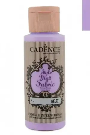 Garantía De Devolución De Dinero PINTURA TELA CADENCE STYLE MATT F641 VIOLETA 59 ML