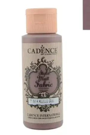 PINTURA TELA CADENCE STYLE MATT F614 ROSA CENIZA 59 ML Hecho A Mano