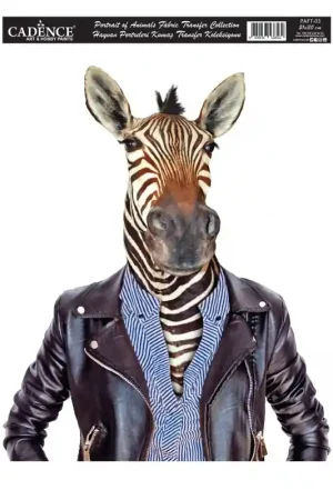 Ordenar Ahora Mismo TRANSFER TELA CADENCE 21x30 CEBRA