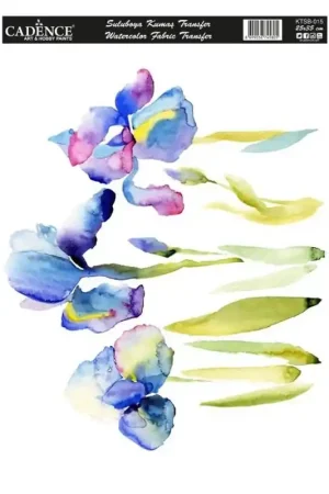TRANSFER TELA CADENCE 25x35 WATERCOLOR Artesanal